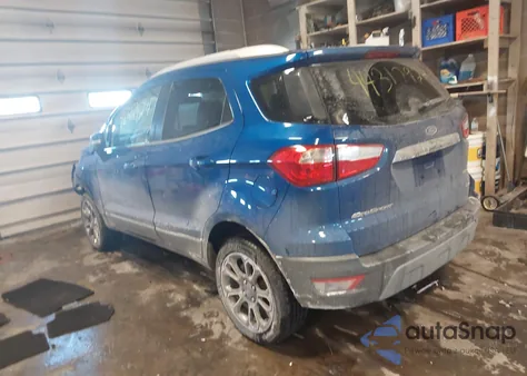 2021 Ford Ecosport Titanium z USA, uszkodzony, nr VIN MAJ6S3KL0MC403404